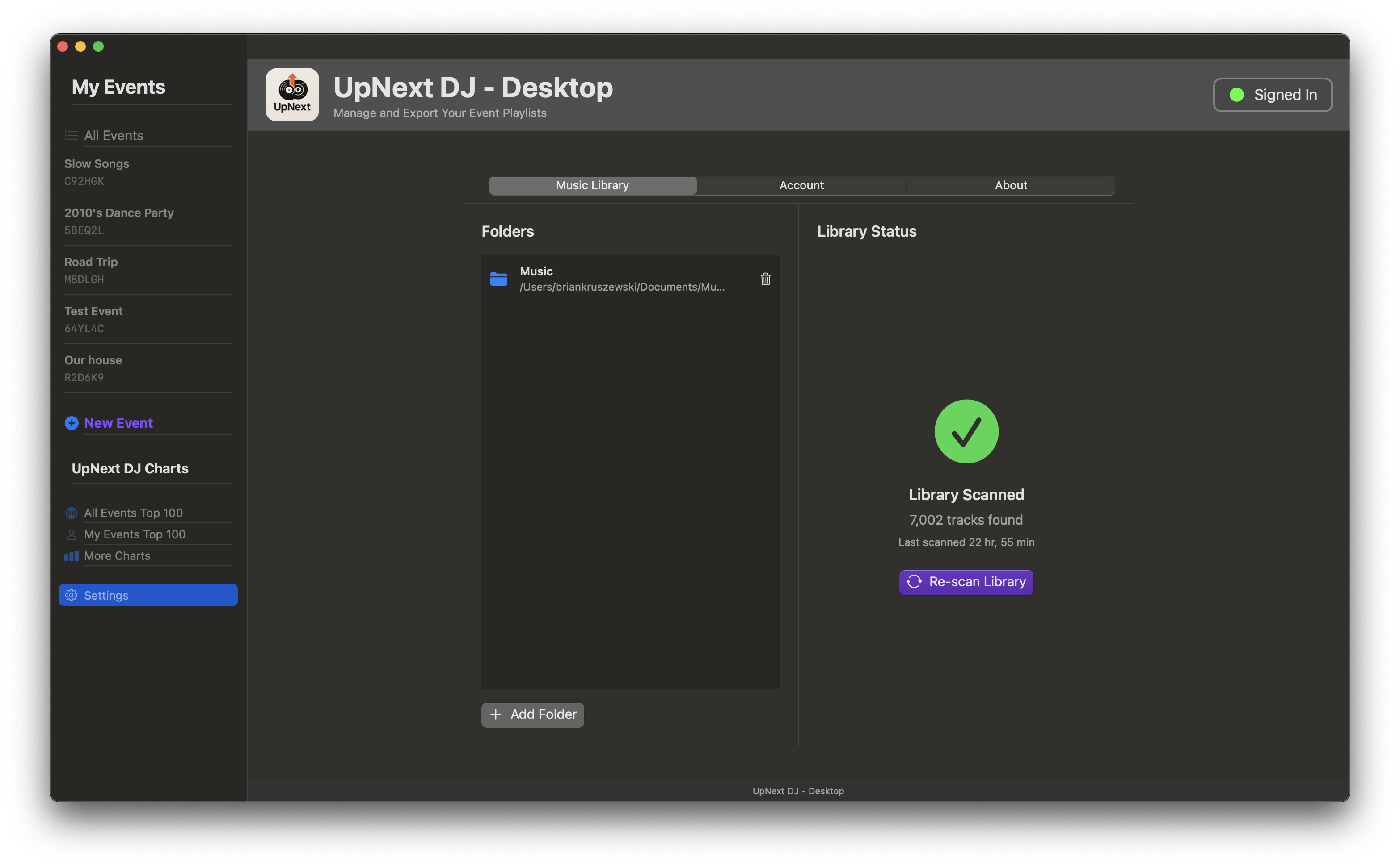 Music Library - Browse your collection